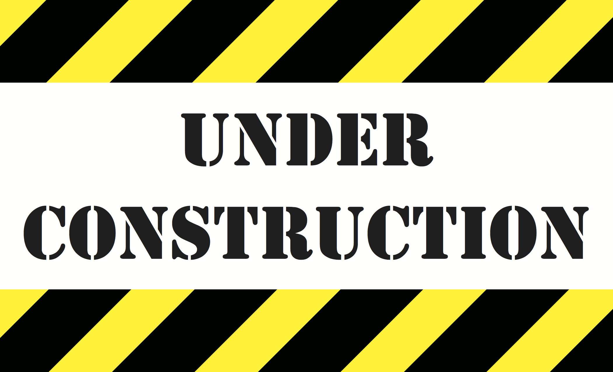 Under Construction Sign | Sandyport Homeowners Association